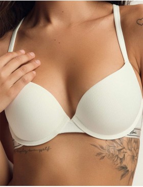 Бюстгальтер пуш-ап Esotiq ABRIA 43847 белый, Цвет: белый, Размеры: 65B