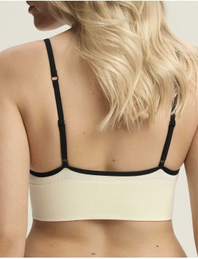 Эластичный топ с вкладышем Esotiq ARLAN 43824 шампань, Цвет: шампань, Размеры: S, изображение 4