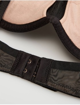 Бюстгальтер с пуш-ап вкладышами Esotiq CROWN 43746 черный, Цвет: черный, Размеры: 70B, изображение 9