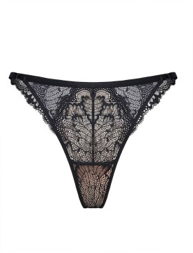Кружевные трусики стринги Esotiq CROWN 43749 черный, Цвет: черный, Размеры: S, изображение 6
