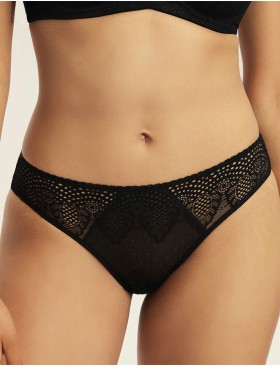 Трусы бразилиана Esotiq MARVELA 43610 черный, Цвет: черный, Размеры: S, изображение 2