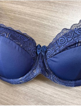 Бюстгальтер пуш-ап Fluide SHINE 5085 темно-синий, Цвет: темно-синий, Размеры: 90B, изображение 3