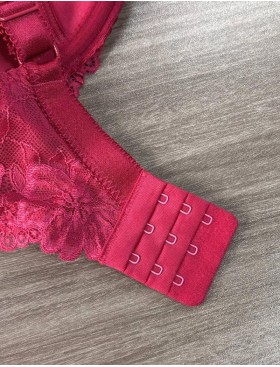 Бюстгальтер балконет тюльпан MAT CARMELA RUBINOWY M-053-22, Цвет: малиновый, Размеры: 65H, изображение 8