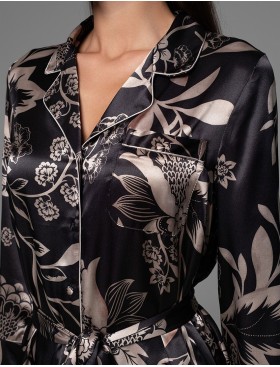 Брючный комплект Mia-Amore CARMINA 4834 черный, Цвет: черный, Размеры: 2XL, изображение 4