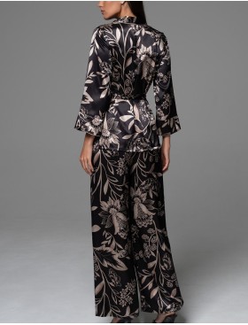 Брючный комплект Mia-Amore CARMINA 4834 черный, Цвет: черный, Размеры: 2XL, изображение 3