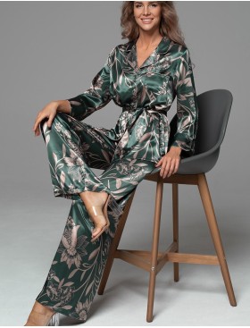 Брючный комплект Mia-Amore CARMINA 4834 изумрудный, Цвет: изумрудный, Размеры: 3XL