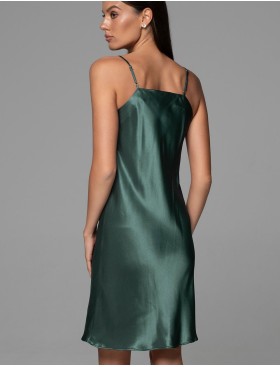 Сорочка из натурального шёлка Mia-Amore CARMINA 4841 изумрудный, Цвет: изумрудный, Размеры: 3XL, изображение 2