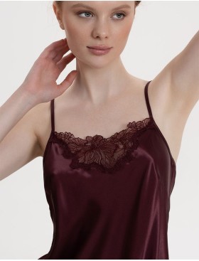 Комплект топ с шортами Mia-Amore LILIROSE 4597 винный, Цвет: винный, Размеры: 2XL, изображение 2