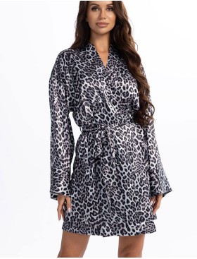 Халат с леопардовым принтом Mia-Amore MAGGIE 4793, Цвет: мультицвет, Размеры: L/XL, изображение 3