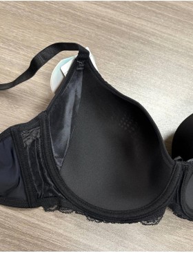 Бюстгальтер спейсер Orhideja 180-208 черный, Цвет: черный, Размеры: 100B, изображение 4