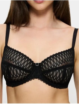 Бюстгальтер с мягкой чашкой Triumph AURA SPOTLIGHT W чёрный, Цвет: чёрный, Размеры: 75C