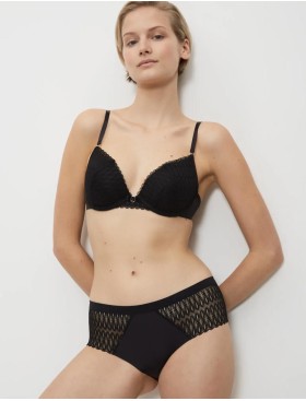 Бюстгальтер пуш-ап Triumph AURA SPOTLIGHT WHU чёрный, Цвет: чёрный, Размеры: 70B, изображение 4