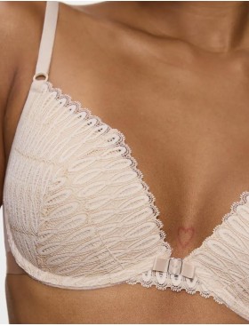 Бюстгальтер пуш-ап Triumph AURA SPOTLIGHT WHU кремовый, Цвет: кремовый, Размеры: 70B, изображение 3