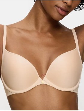Бюстгальтер пуш-ап Triumph BODY MAKE-UP ESSENTIALS WHU бежевый, Цвет: бежевый, Размеры: 70B