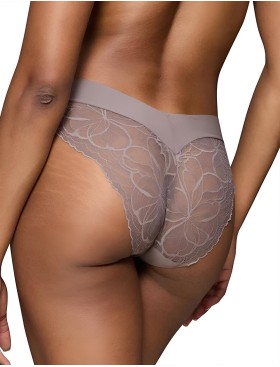 Трусы слипы Triumph BODY MAKE-UP ILLUSION LACE HIGHL TAI серый, Цвет: серый, Размеры: XS, изображение 2