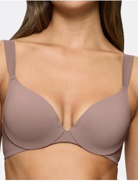 Формованный бюстгальтер Triumph BODY MAKE-UP ILLUSION WP EX, Цвет: серо-бежевый, Размеры: 70B