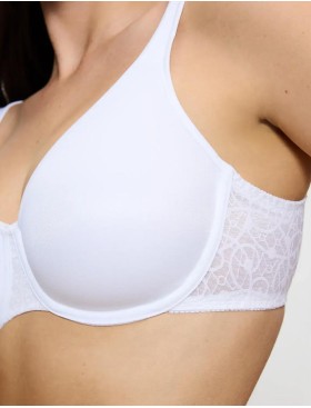 Бюстгальтер минимайзер Triumph COMFORT MINIMIZER W X белый, Цвет: белый, Размеры: 75C, изображение 3