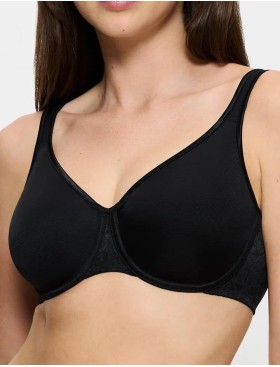 Бюстгальтер минимайзер Triumph COMFORT MINIMIZER W X чёрный, Цвет: чёрный, Размеры: 75C