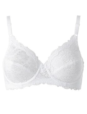 Бюстгальтер с мягкой чашкой Triumph COMPLIMENT W X белый, Цвет: белый, Размеры: 100C, изображение 4