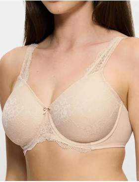 Бюстгальтер минимайзер мягкий Triumph CONTOURING SENSATION W01 бежевый, Цвет: бежевый, Размеры: 75C