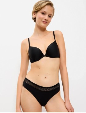 Трусы слипы из модала Triumph FEEL OF MODAL tai чёрный, Цвет: чёрный, Размеры: S, изображение 3