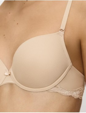 Бюстгальтер пуш-ап Triumph LOVELY MICRO WHUM телесный, Цвет: телесный, Размеры: 70A, изображение 3