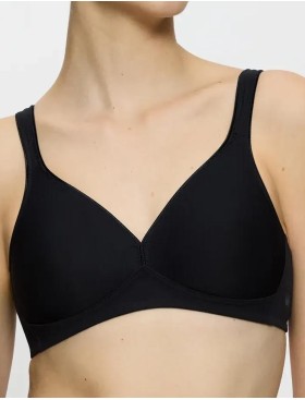 Бюстгальтер с мягкой чашкой Triumph MODERN SOFT+COTTON N чёрный, Цвет: чёрный, Размеры: 100B