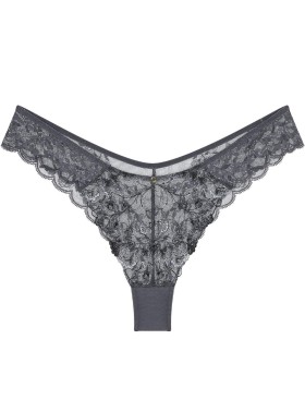 Кружевные трусы бразилиана Triumph SENSUAL SPOTLIGHT highleg brazilian, Цвет: серый, Размеры: XS, изображение 5