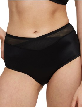 Высокие трусы слипы Triumph TRUE SHAPE SENSATION maxi чёрный, Цвет: чёрный, Размеры: S