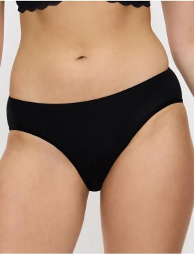 Хлопковые трусы слипы Triumph SENSE OF COTTON tai чёрный, Цвет: чёрный, Размеры: XS