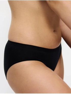 Хлопковые трусы слипы Triumph SENSE OF COTTON tai чёрный, Цвет: чёрный, Размеры: XS, изображение 3