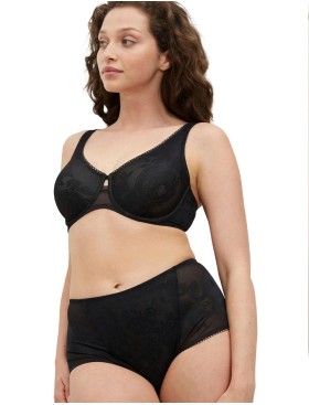 Бюстгальтер-минимайзер Triumph WILD ROSE SENSATION W01 чёрный, Цвет: чёрный, Размеры: 75D, изображение 4