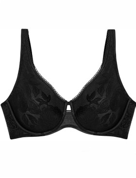 Бюстгальтер-минимайзер Triumph WILD ROSE SENSATION W01 чёрный, Цвет: чёрный, Размеры: 75D, изображение 5