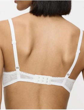 Формованный бюстгальтер Triumph WILD ROSE SENSATION WP белый шёлк, Цвет: белый шёлк, Размеры: 70D, изображение 2