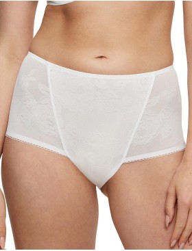 Высокие трусы Triumph WILD ROSE SENSATION maxi белый шёлк, Цвет: белый шёлк, Размеры: S