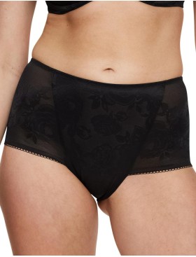 Высокие трусы Triumph WILD ROSE SENSATION maxi чёрный, Цвет: чёрный, Размеры: S