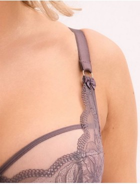 Бюстгальтер полумягкий Gaia 1314 KALINA PU лаванда, Цвет: лаванда, Размеры: 90C, изображение 4