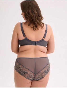 Трусы слипы Gaia 1318 PRIYA figi графит, Цвет: графит, Размеры: L, изображение 4