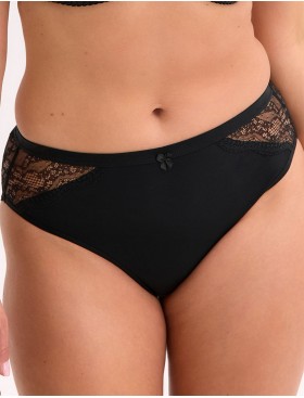 Трусы слипы Gaia 1336 DAISY figi черный, Цвет: черный, Размеры: XL