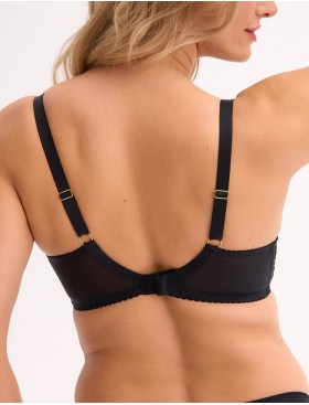 Бюстгальтер полумягкий Gaia 1336 DAISY PU черный, Цвет: черный, Размеры: 90C, изображение 2