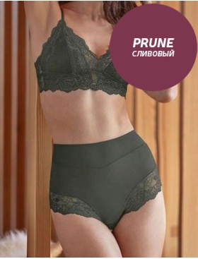 Высокие трусы Janira GRETA High Niki 1032466 prune, Цвет: prune (сливовый), Размеры: L