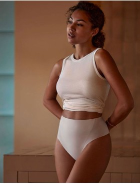 Трусы с утяжкой Janira PERFECT CURVES High Tanga Shape 1032462 dune, Цвет: dune (песочный), Размеры: S, изображение 4