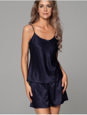 Комплект из топа и шорт Mia-Amore ANORA 4802 темно-синий, Цвет: темно-синий, Размеры: 2XL