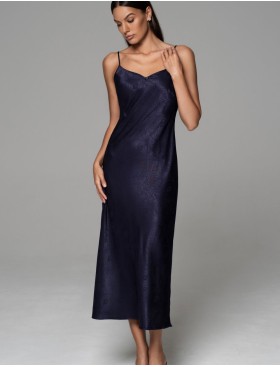 Сорочка с жаккадовым узором Mia-Amore ANORA 4804 темно-синий, Цвет: темно-синий, Размеры: 2XL