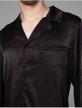 Мужская пижама Mia-Amore ANORA 4807 черный, Цвет: черный, Размеры: 2XL, изображение 3