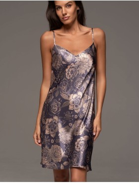 Шёлковая сорочка Mia-Amore GIOCONDA 4680, Цвет: мультицвет, Размеры: 2XL, изображение 3