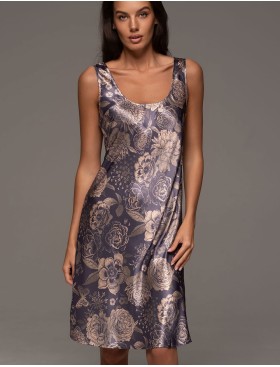 Сорочка из натурального шёлка Mia-Amore GIOCONDA 4681, Цвет: мультицвет, Размеры: 2XL