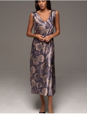 Длинная сорочка Mia-Amore GIOCONDA 4687, Цвет: мультицвет, Размеры: 4XL, изображение 4