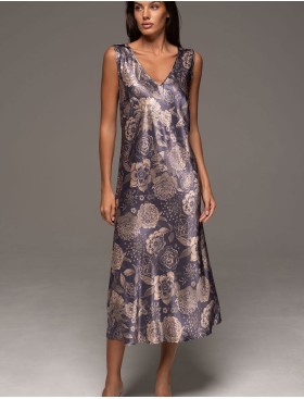 Длинная сорочка Mia-Amore GIOCONDA 4687, Цвет: мультицвет, Размеры: 4XL