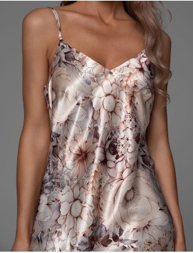 Короткая сорочка из шёлка Mia-Amore LAUREL 4780, Цвет: мультицвет, Размеры: 4XL, изображение 3